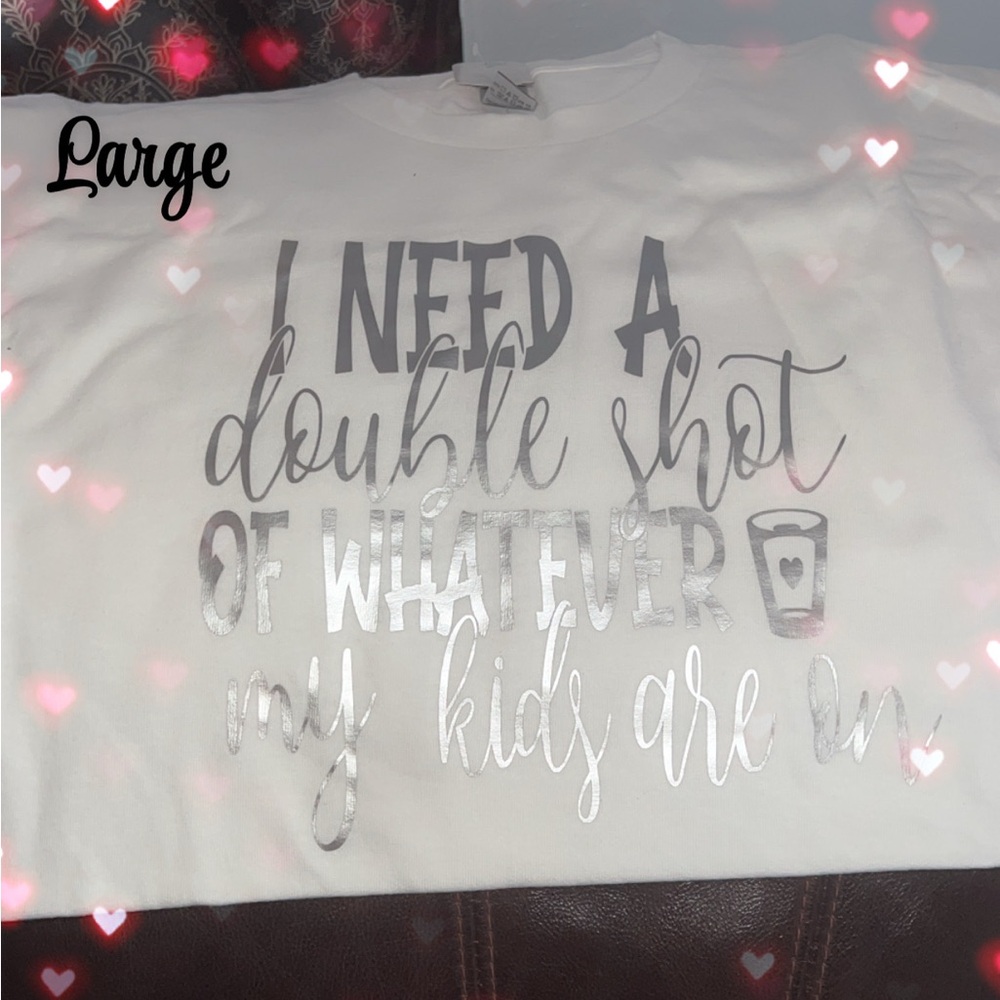 White Graphic Kids T-Shirt